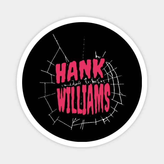 Hank Williams Magnet by darkskullxx